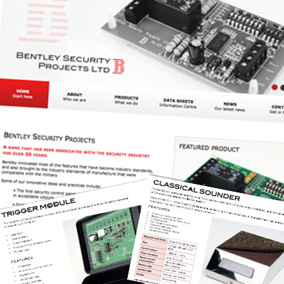 Website and literature launch from Bentley
